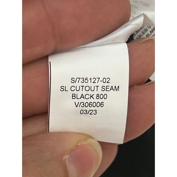 Banana Republic Women’s Plus 18 Black Spaghetti Strap Cutout Maxi Dress New - Picture 7 of 8